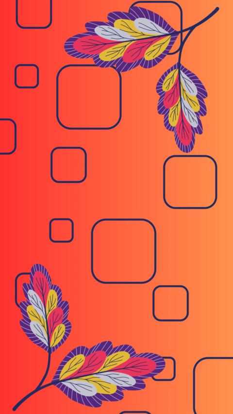 Orange abstract screenshot