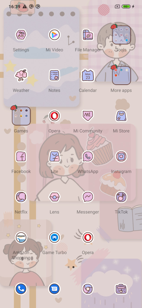 Sticky notes cute screenshot
