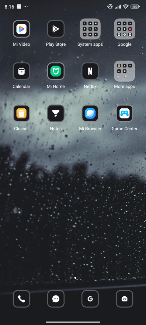 Rainy Window screenshot