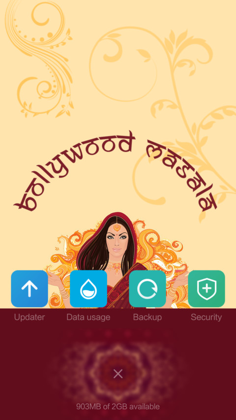 The Bollywood screenshot
