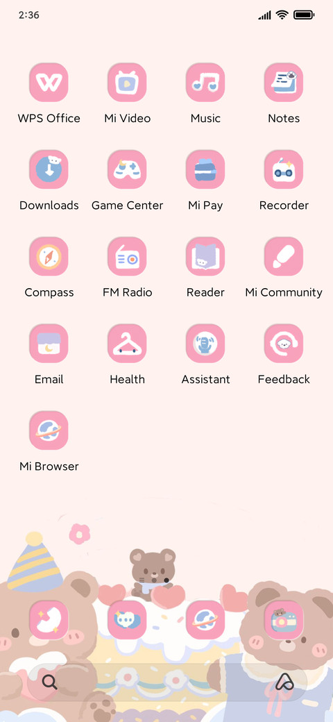 Cute Bear Cake screenshot