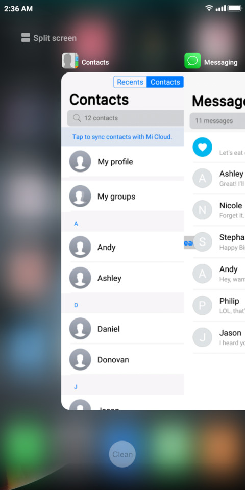 iOS SF Theme V10 screenshot