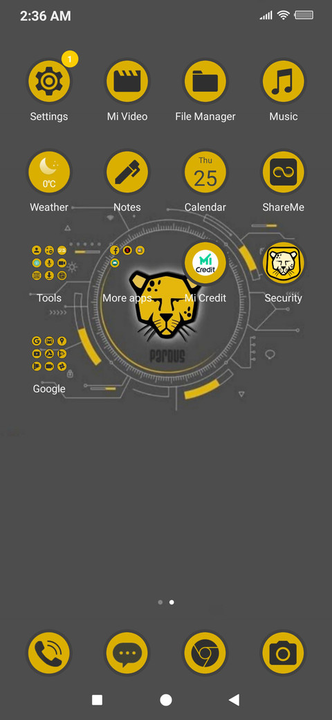 Pardus screenshot