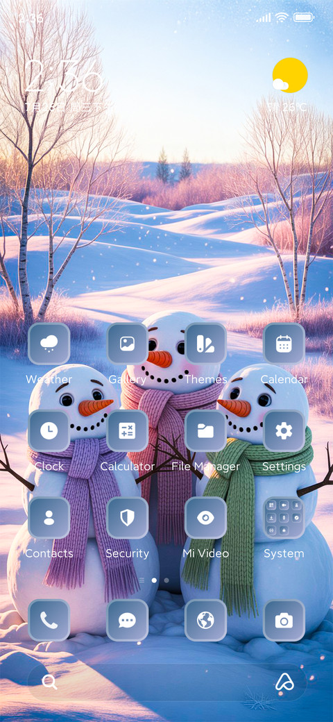 Snowy Friends screenshot
