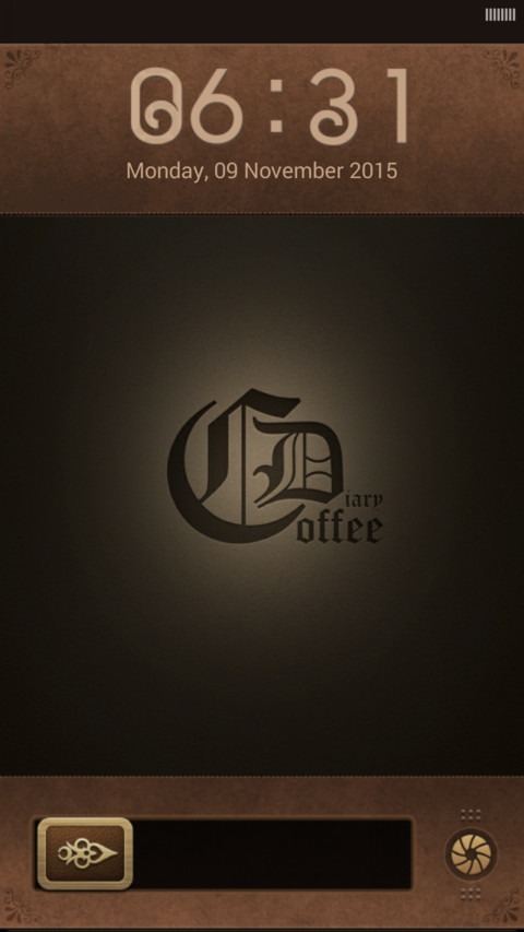 Coffee diary screenshot