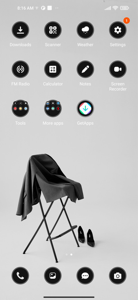 Minimal screenshot