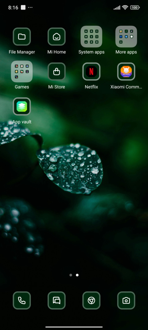 Droplets screenshot