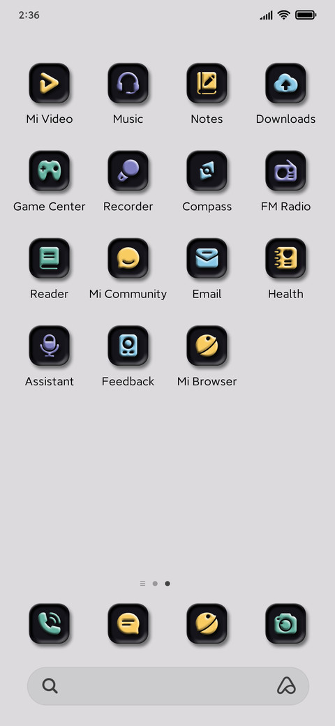 Expansion module screenshot