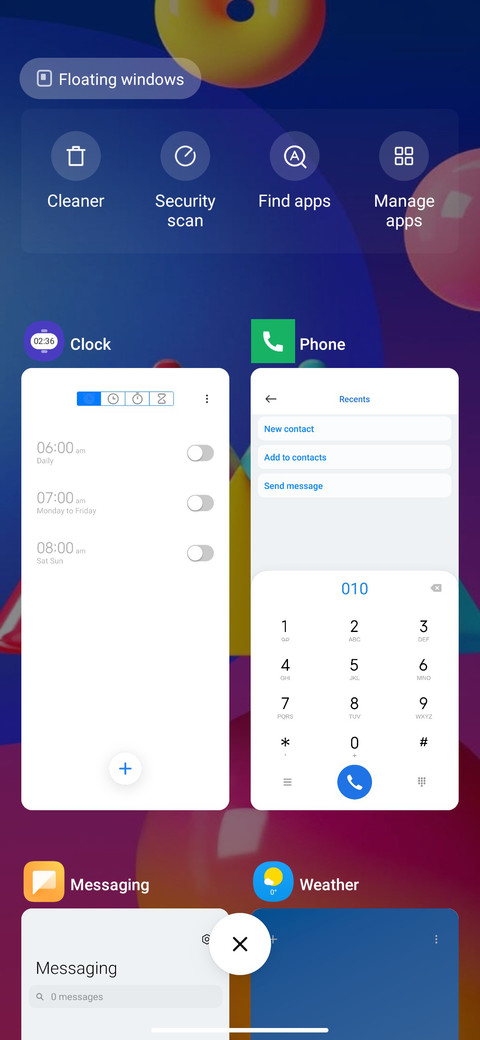 Experience UI12 screenshot