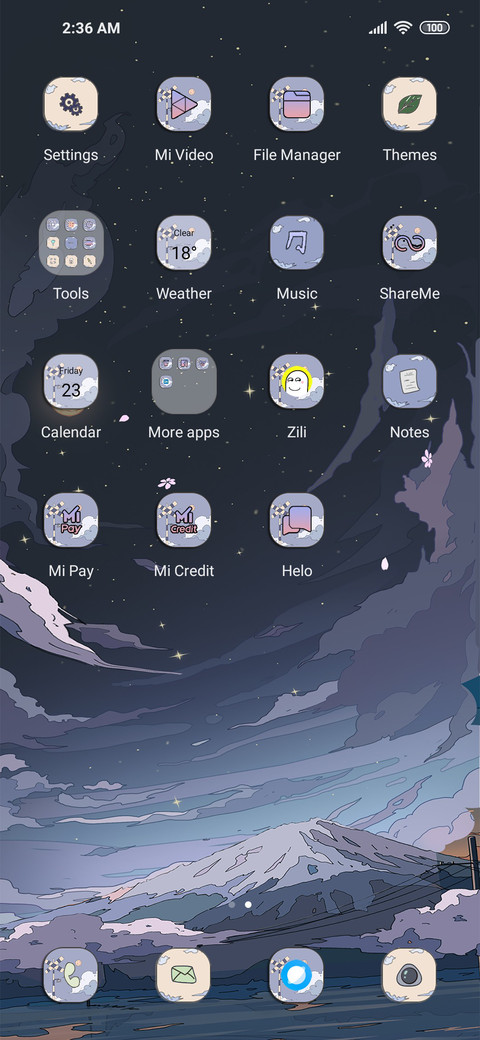 Clouds dispersed screenshot