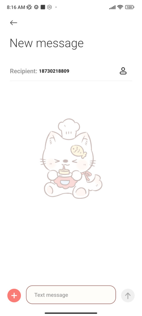 Lucky cute sticker screenshot