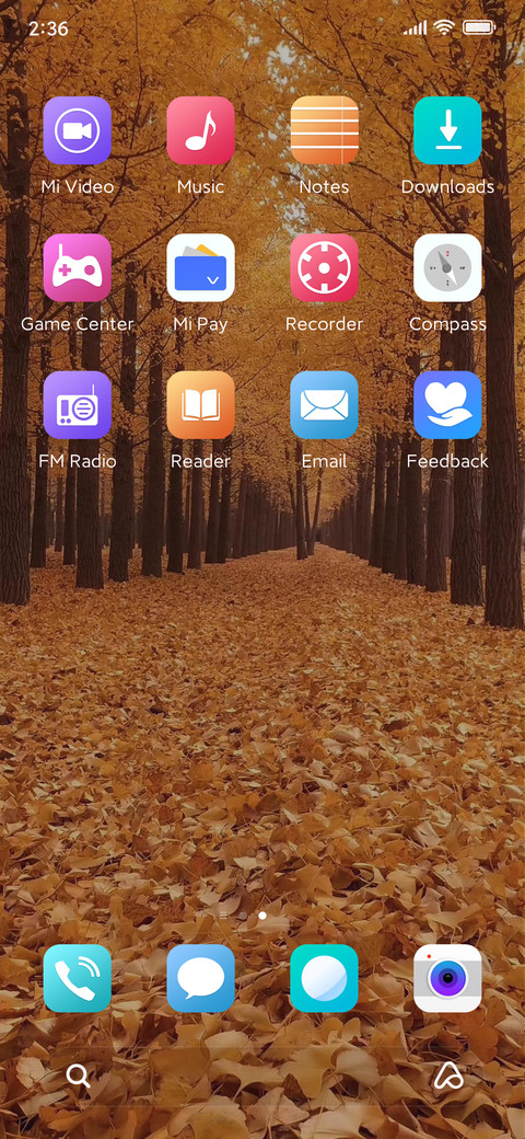 Autumn screenshot