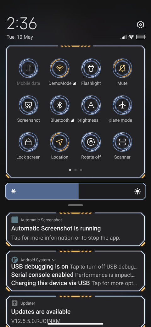 dark technology screenshot