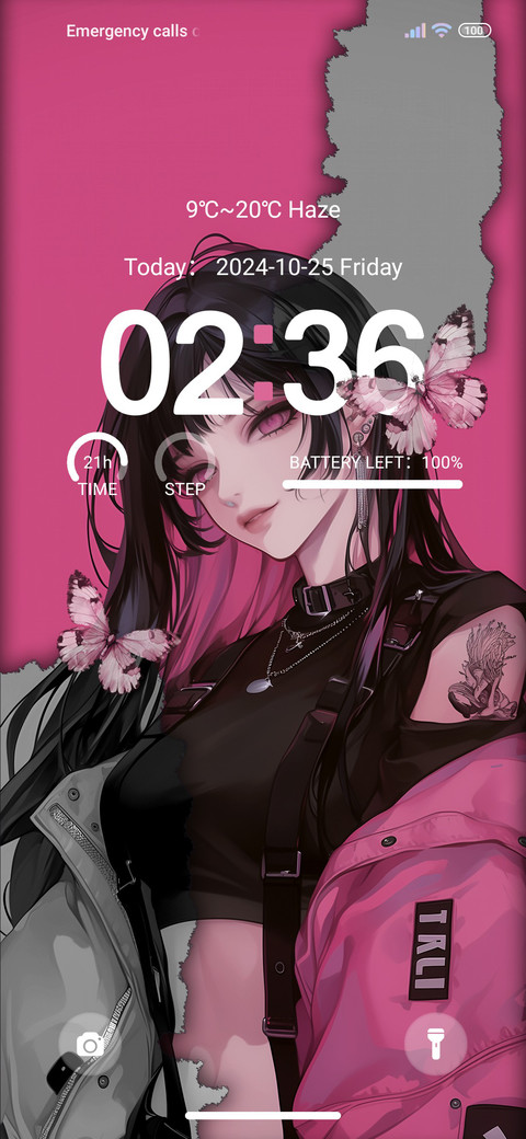 Butterfly Pink screenshot