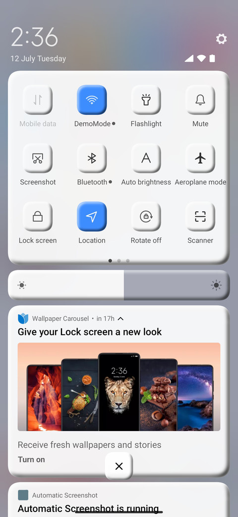 3D Gray screenshot