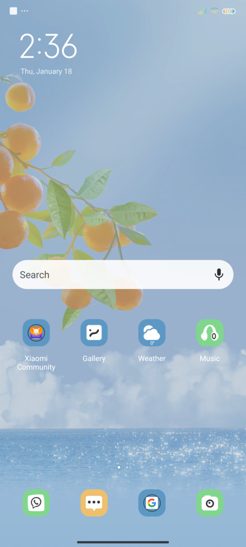 Orange Sea screenshot