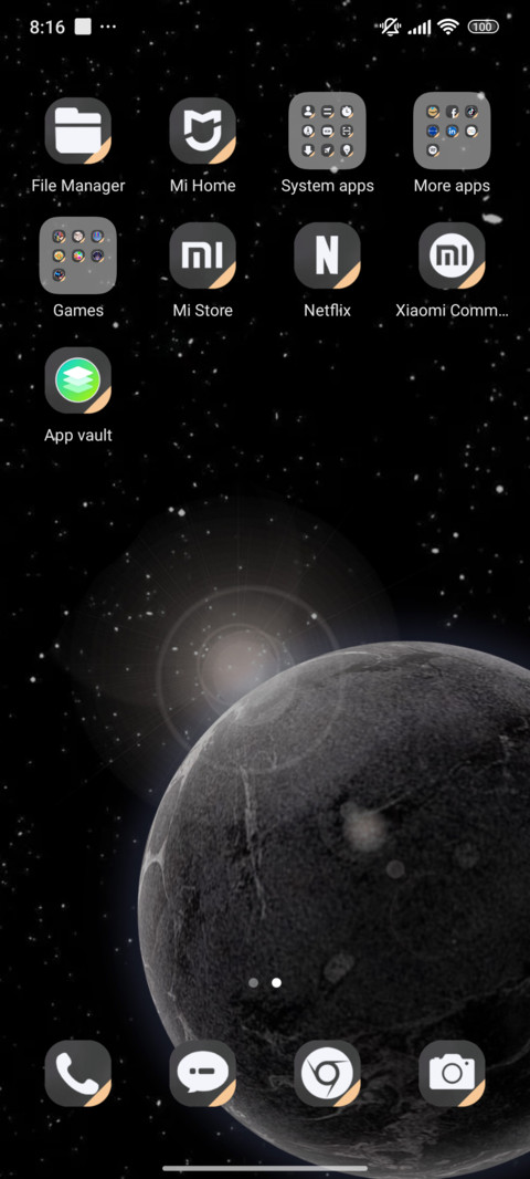 Cosmic Moon Glow screenshot