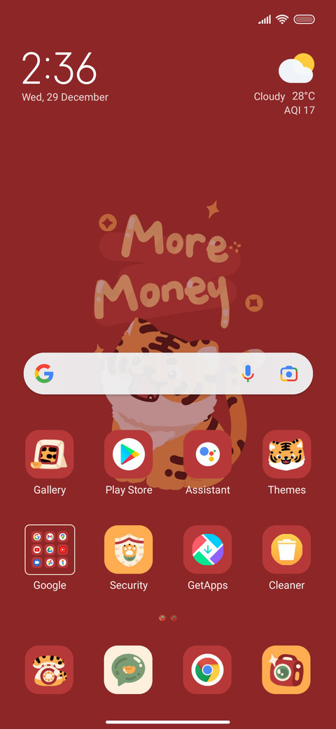 Fortune tiger screenshot