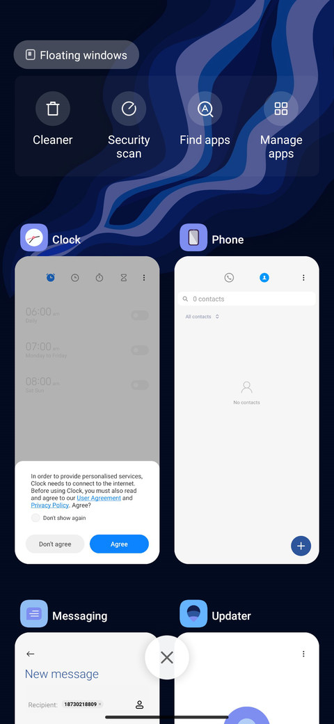 PURPLE UI screenshot