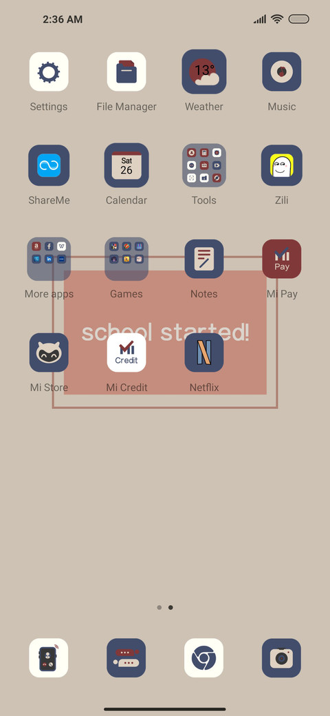 School season screenshot