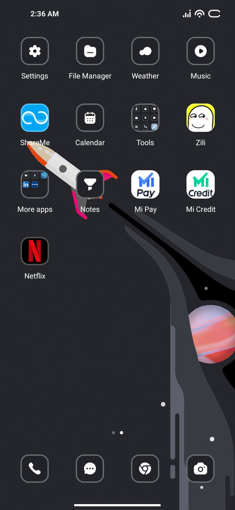 Minimal Rocket screenshot