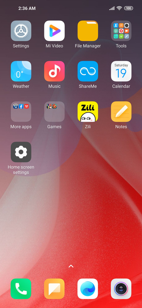 Clock Pink screenshot