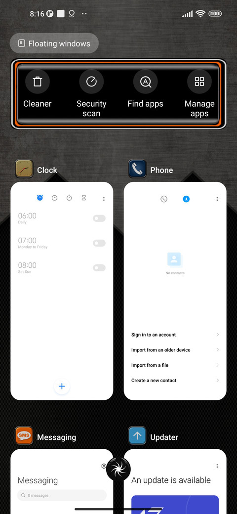 Fawori m14 screenshot