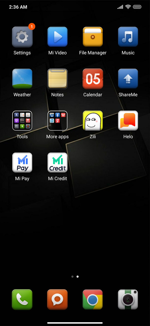 Mix screenshot