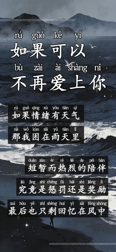 如果可以不再爱上你 screenshot