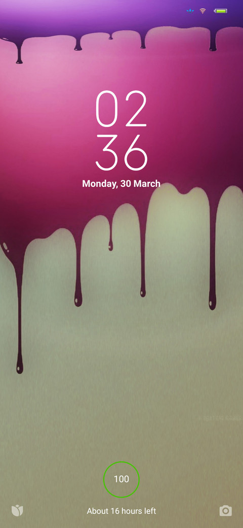 Purple glow screenshot