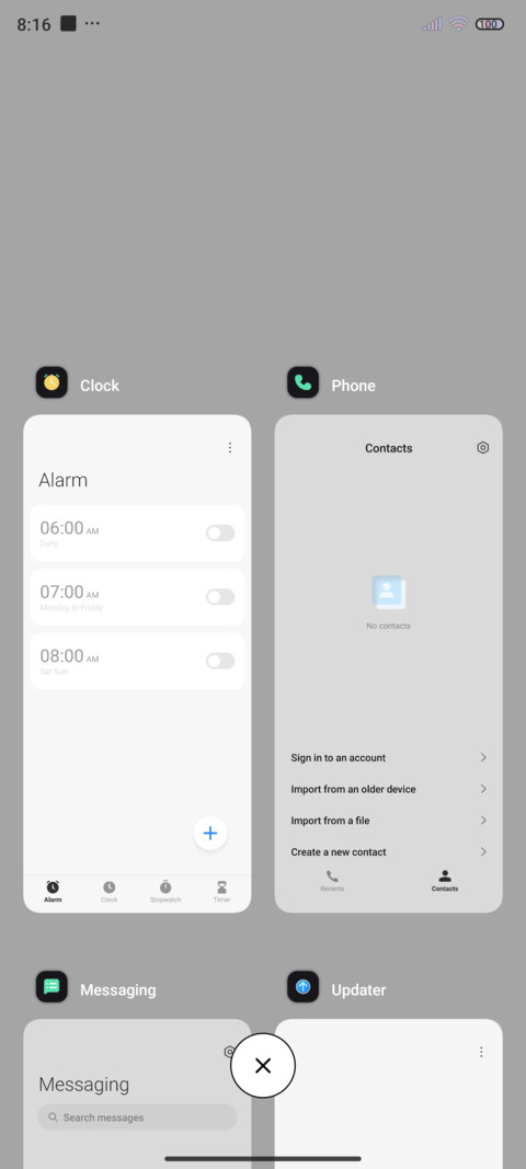 Dazzle module screenshot