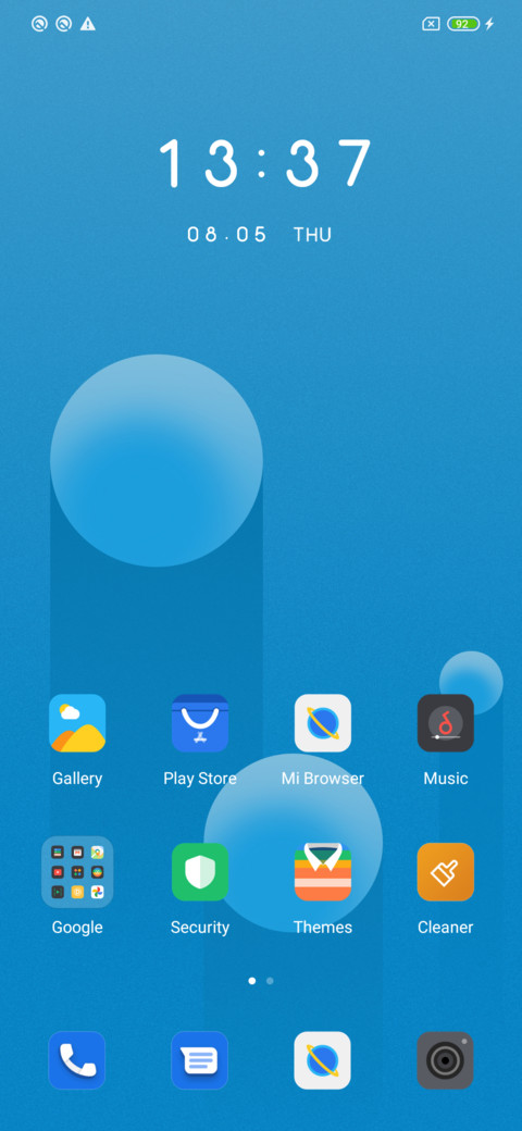 Light and ball screenshot