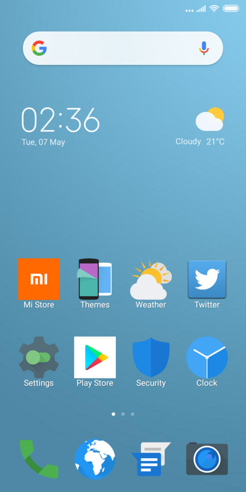 Nougat M screenshot