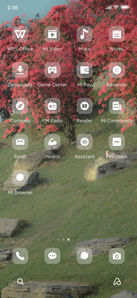 Flower mountains screenshot