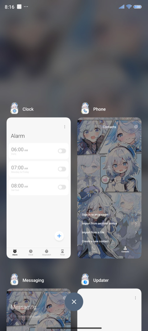 Water goddess girl screenshot