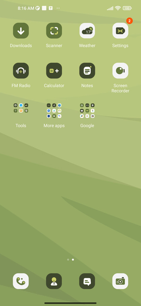 View finding screenshot