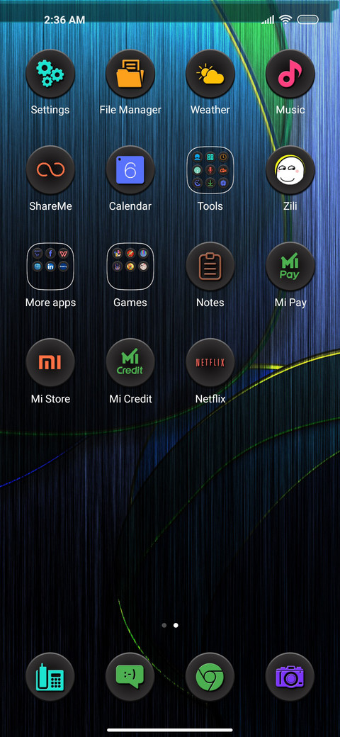 Imprint screenshot