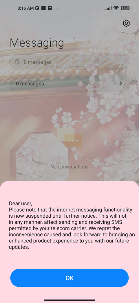 Flower snow screenshot