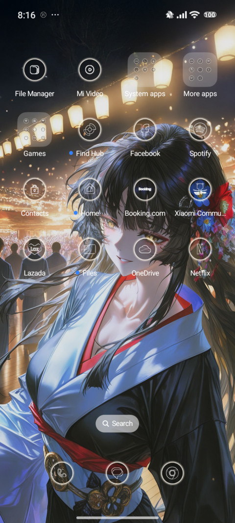 Fireworks party screenshot
