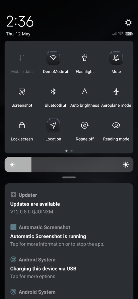 Black luxury screenshot
