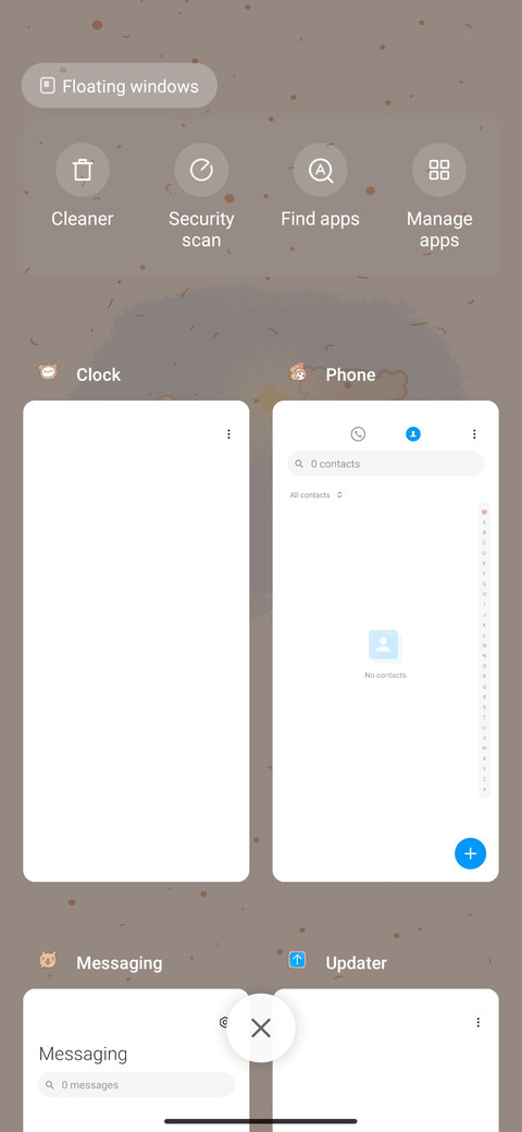 Animal switching screenshot