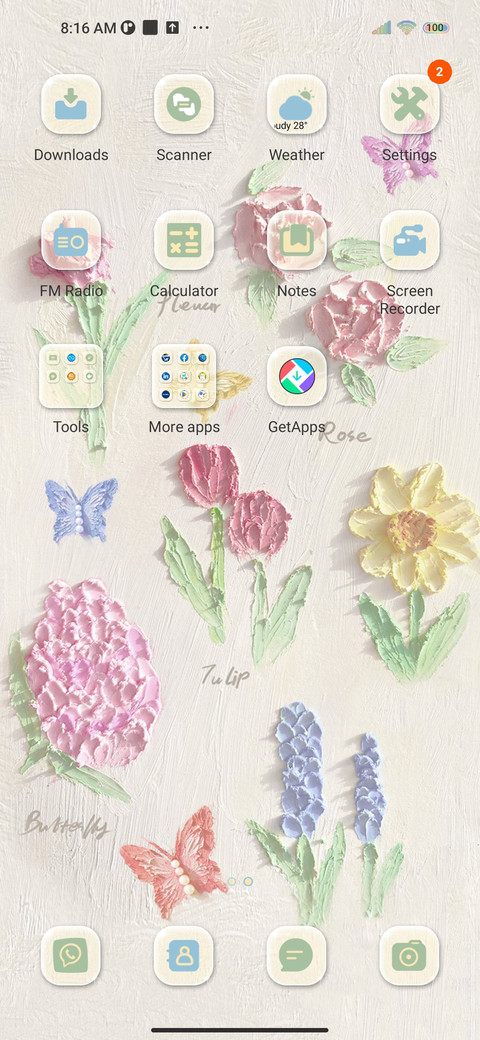 Blooming in spring screenshot