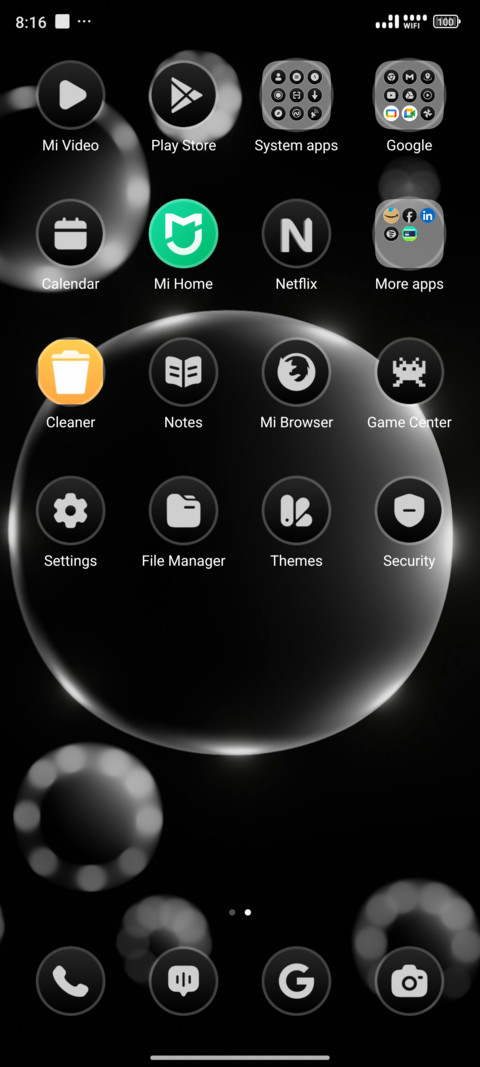 Floating Bubbles screenshot