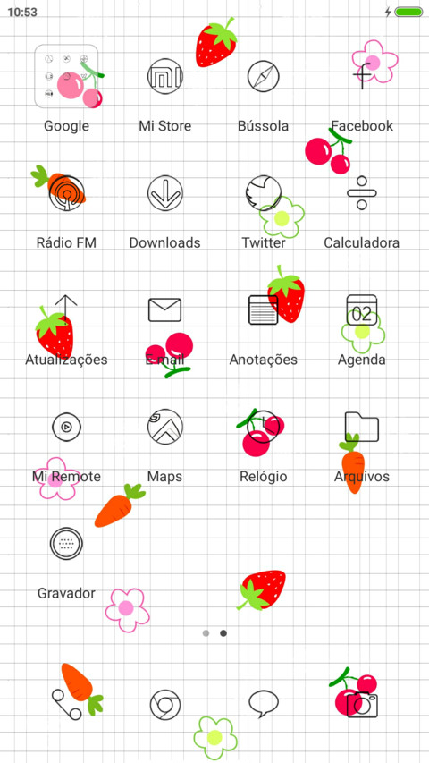 Summer fruit screenshot