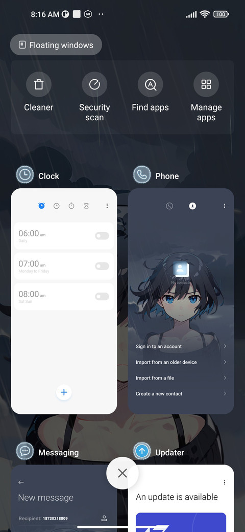 girl in the rain screenshot
