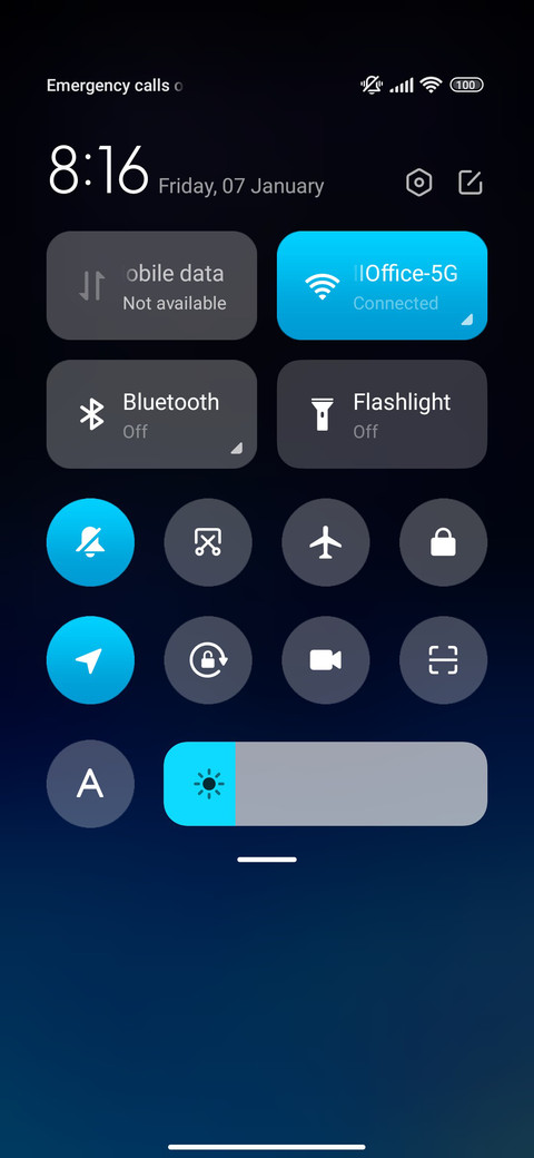 iOs xio screenshot