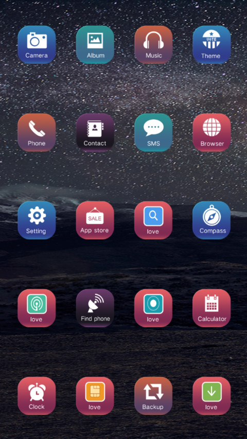 Starry screenshot
