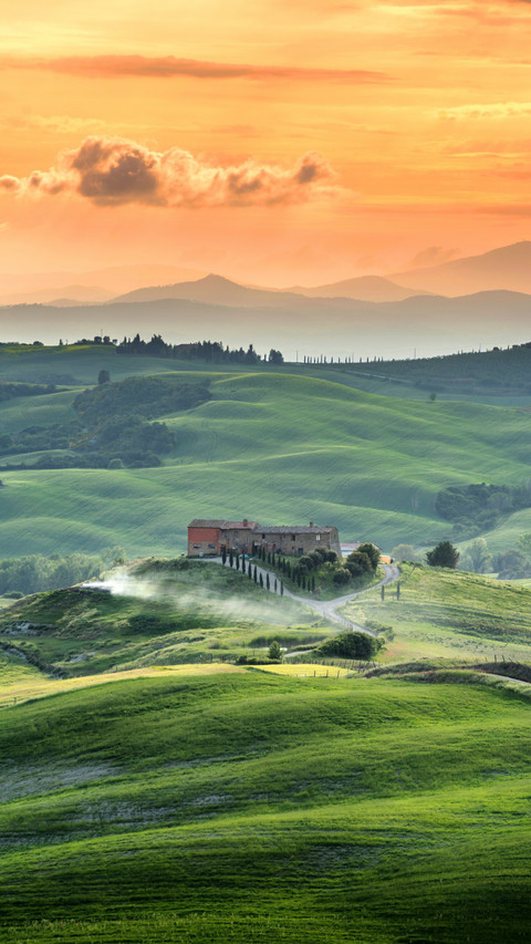 Tuscany Summer Scenery screenshot