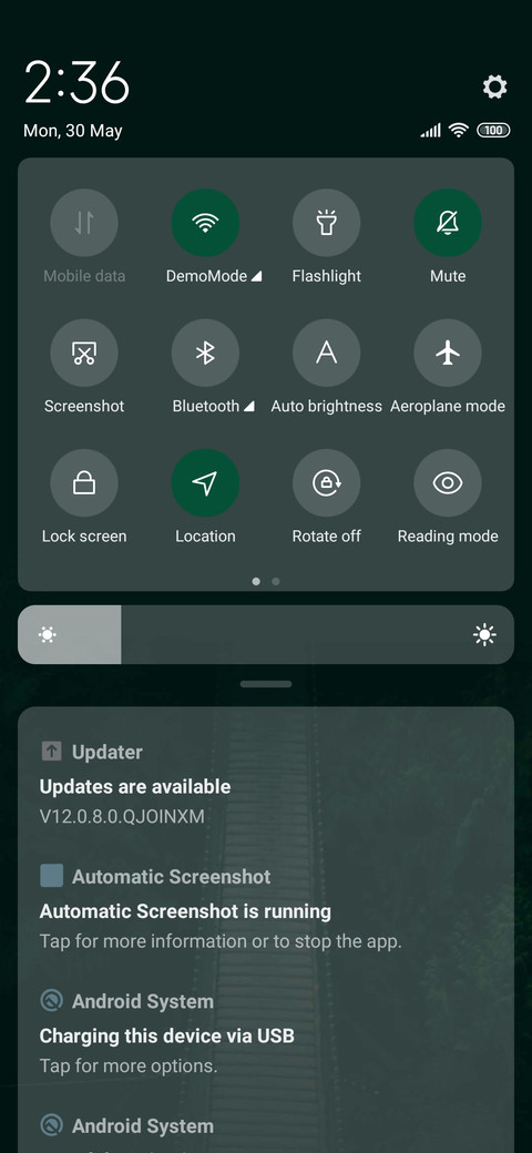 eye protection screenshot