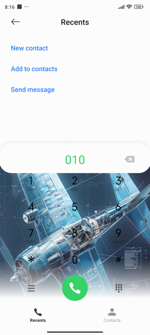 Small aircraft screenshot